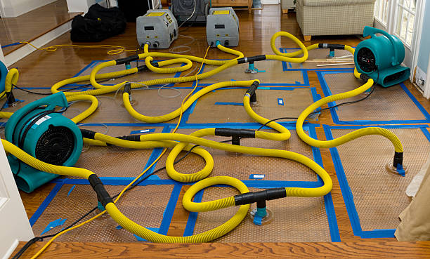 Professional Crawl Space Water Removal technician working in Hooksett, NH
